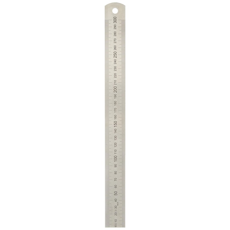 Helios-Preisser Steel Ruler, Flexible, EC Approval: Accuracy II, 300 x