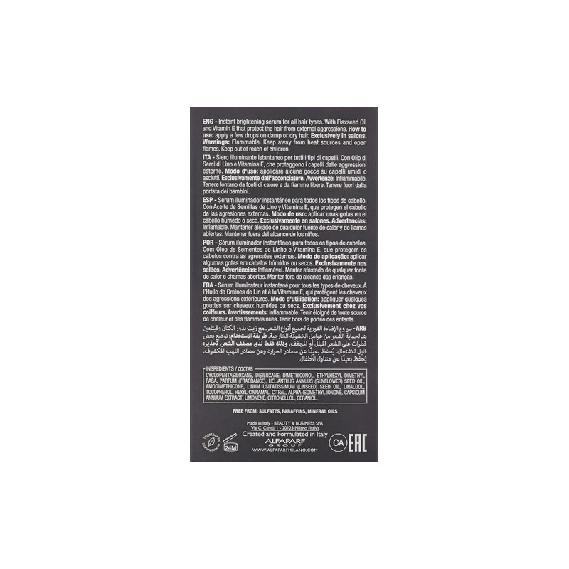 Alfaparf Semi Di Lino Cristalli liquidi 30 ML