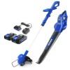 Wild Badger Power 20V Weed Wacker & Leaf Blower, Electric