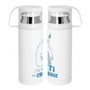 Stainless Steel Thermos Flask with Integrated Cup - Yeti de