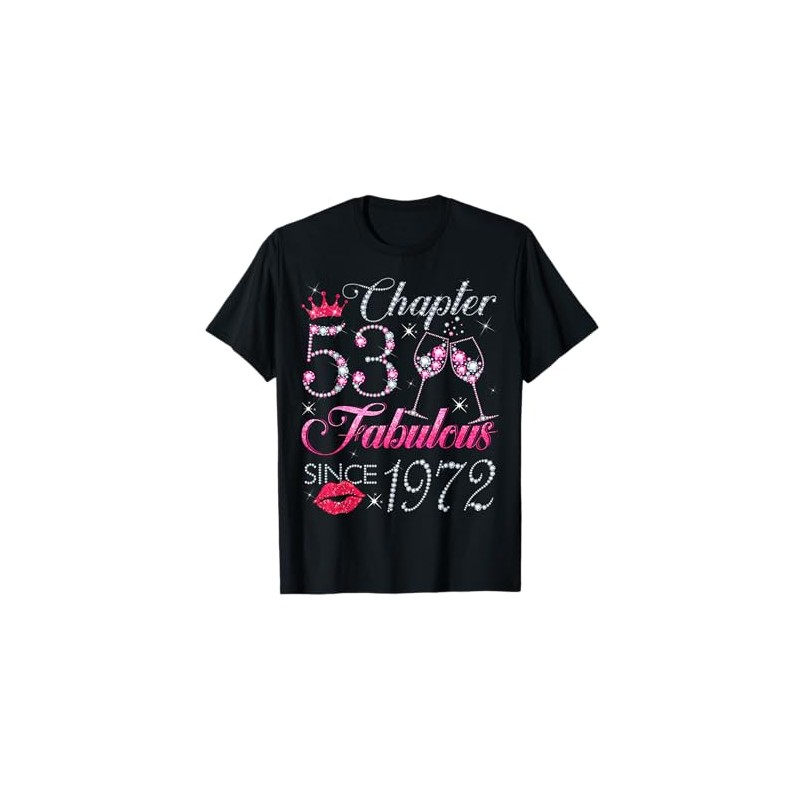 Chapter 53 Fabulous Since 1972 53rd Birthday Gift For Women