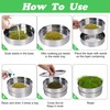 EBaokuup 5-Tier Stainless Steel Seed Sprouting Tray Kit-8.6" x 8.3"