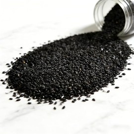 black sesame seeds