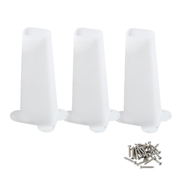 SUPERFINDINGS 3PCS One Way Bat Door Plastic Bat Catcher Bat