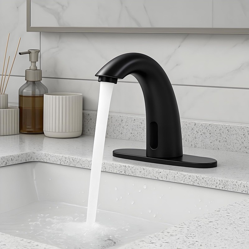 Yodel Faucet Touchless Bathroom Sink Faucet - Automatic Motion Sensor