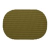 Kraftware 38336 Fishnet Placemat Dz, Oval, Moss