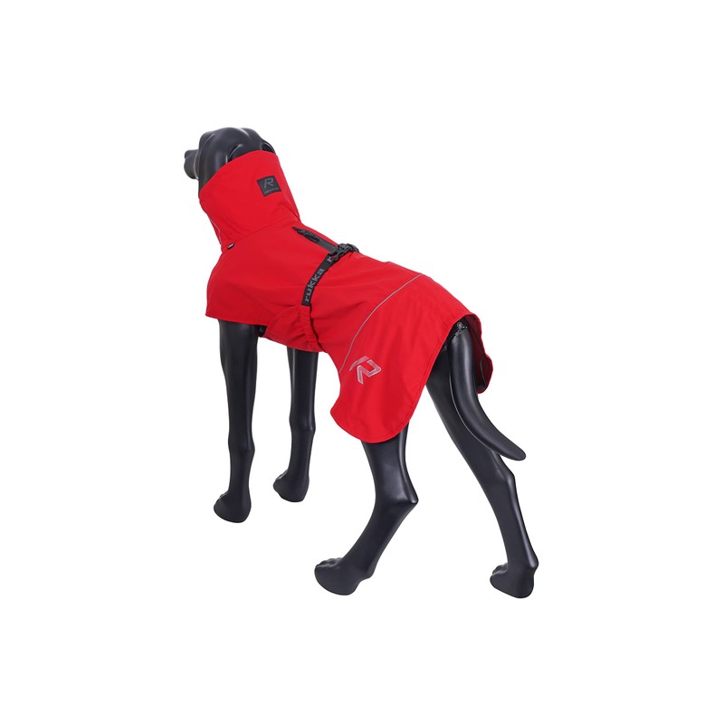 Rukka Pets HAYTON ECO Raincoat for Dogs Classic Red 35