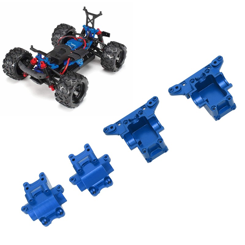 Front Rear Gear Box Aluminium Alloy RC Differential Housing for
