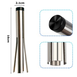 Srvauyea Pressfit Bottom Bracket Removal Tool, Bicycle Bearing Removal Tool, Bicycle Headset Removal Tool, Pressfit Ball Bearing Disassembly Tool, Bicycle Head Parts Remover for Repair