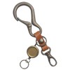 Highstyle Tochigi Leather & Carabiner & Reel Key & Minascan
