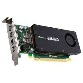 NVIDIA Quadro K1200 for DisplayPort - Graphics card - Quadro K1200 - 4 GB GDDR5 - PCIe 2.0 x16 low profile - 4 x Mini DisplayPort