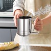 Flour Sifter Stainless Steel,3 Cup Flour Sifter for Baking,3 in1