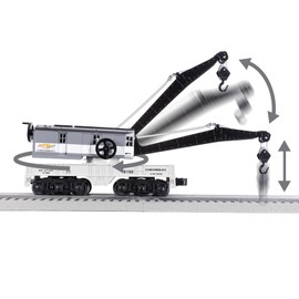 Lionel Chevy O Gauge Model Train Crane Car
