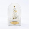 THINGS REMEMBERED Engraved White Gold Deer Snow Globe (Free Customization)
