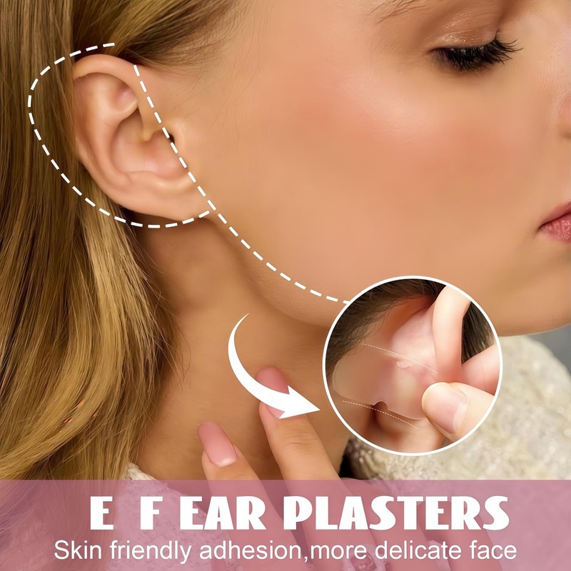 30PCS Cosmetic Ear Corrector,Solve Big Ear Problem with E-ar Stickers,E-ar