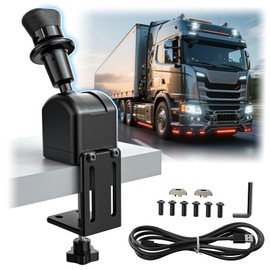 aikeec USB Truck Simulator Handbrake：Air Release Sound Handbrake for ATS ETS2 - Compatible with Loitech G27 G29 G920 G923 for TH8S TH8A Steering Wheel PC Windows