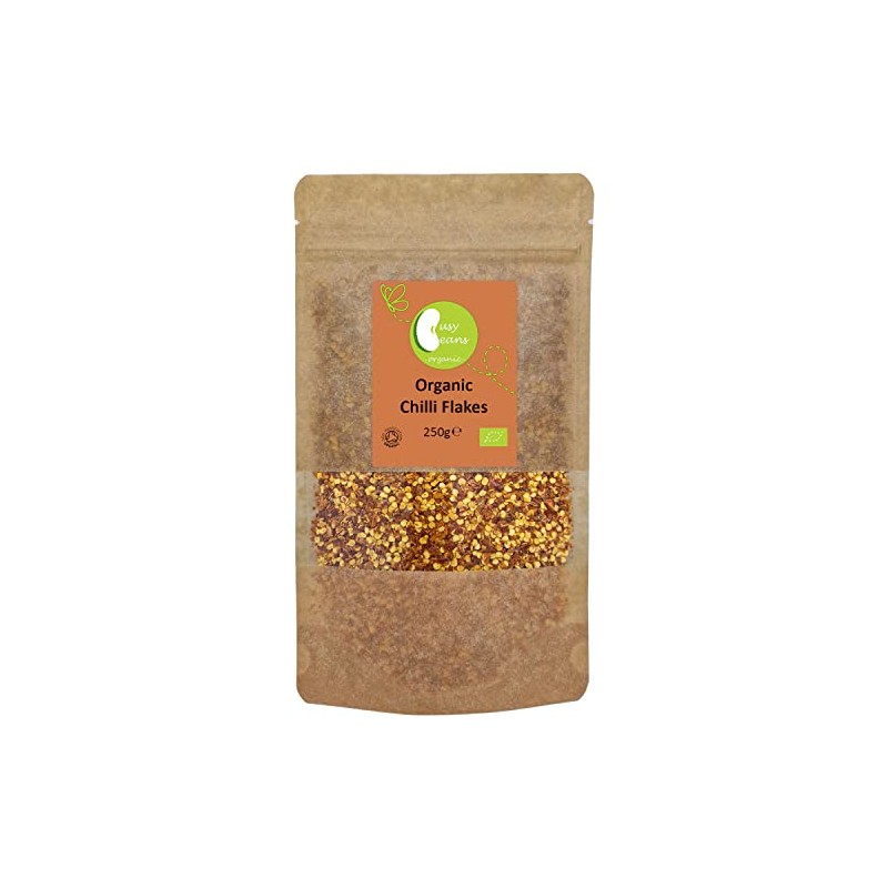 Organic Chilli Flakes - Certified Organic - by Busy Beans