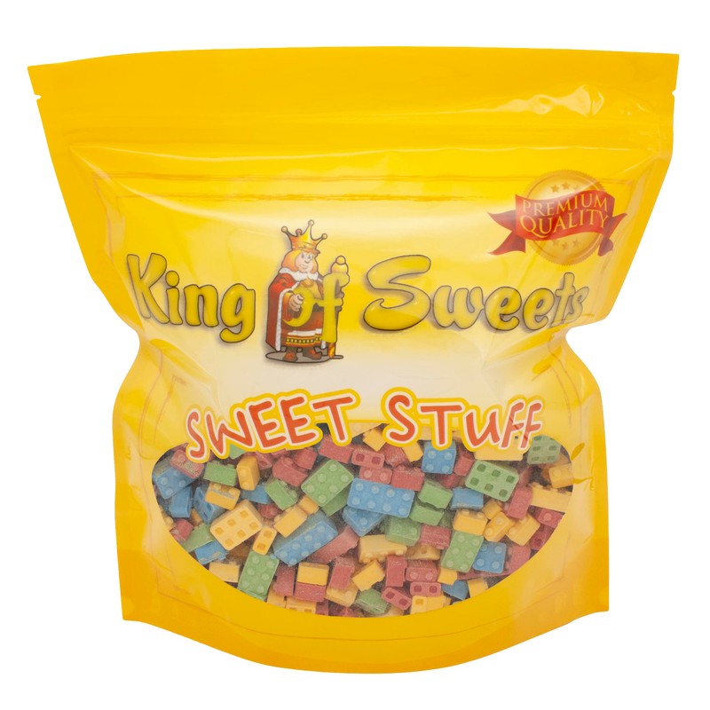 Candy Blox 5 Pounds Nostalgic 90s Candy Mix in a