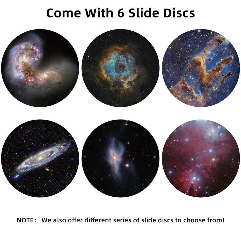Realistic Discs - Discs for Ainael Meteor and Galaxy Projector,