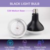 GREENIC LED UV Black Light Bulbs 15W(100w Equivalent) BR30 E26