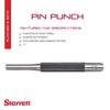 Starrett Drive Pin Punch with Knurled Grip for Driving Pins