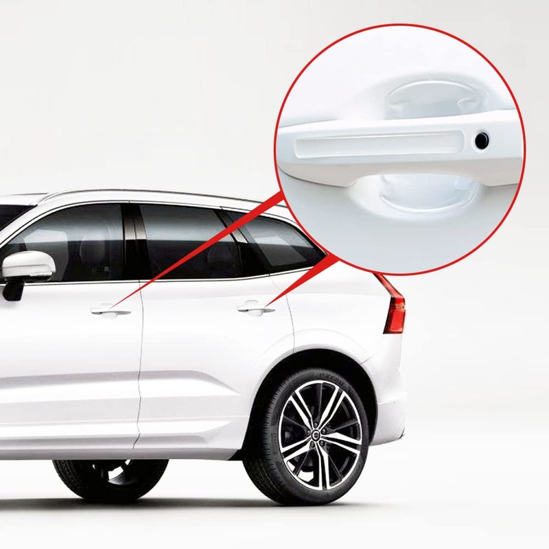 IGOOLEE 16 PCS Door Handle Protector Stickers Universal Transparent Car