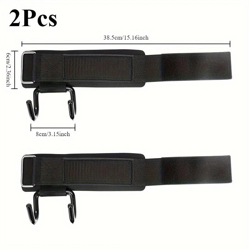 Unbranded Fitness Squat Lifting Pull-Up Wrist Hook Strength Training Pull