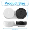 Rumyve Set of 4 Contact Lens Cases - Leak-Proof Travel-Friendly