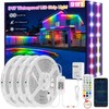 Skzlibry 91FT IP67 RGB+IC Outdoor Led Strip Lights Waterproof Led