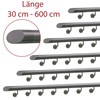 Stainless Steel Handrail, 42.4 mm Diameter, With Angled Bracket &