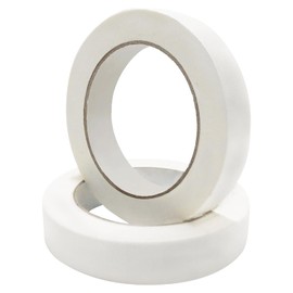 110 Yards Freezer Tape, Writable Surface, Low Temperature Resistance, Easy to Tear Removable No Residue Freezer Tape for Food Containers Refrigerator, Includes 2 Rolls, Each 0.79 Inch by 55 Yards