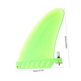 SUPVOX Surfboard Side Fins Boat Fins Paddleboard Divider TPU Material for Detachable Portable for Outdoor