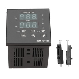 Thermostat Time Digital Display K Type Input Temperature Controller for Heat Press Machine 100‑240V