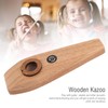 Wood Kazoo Smooth Kazoo Musical Instrument Portable Kazoo Toy Party