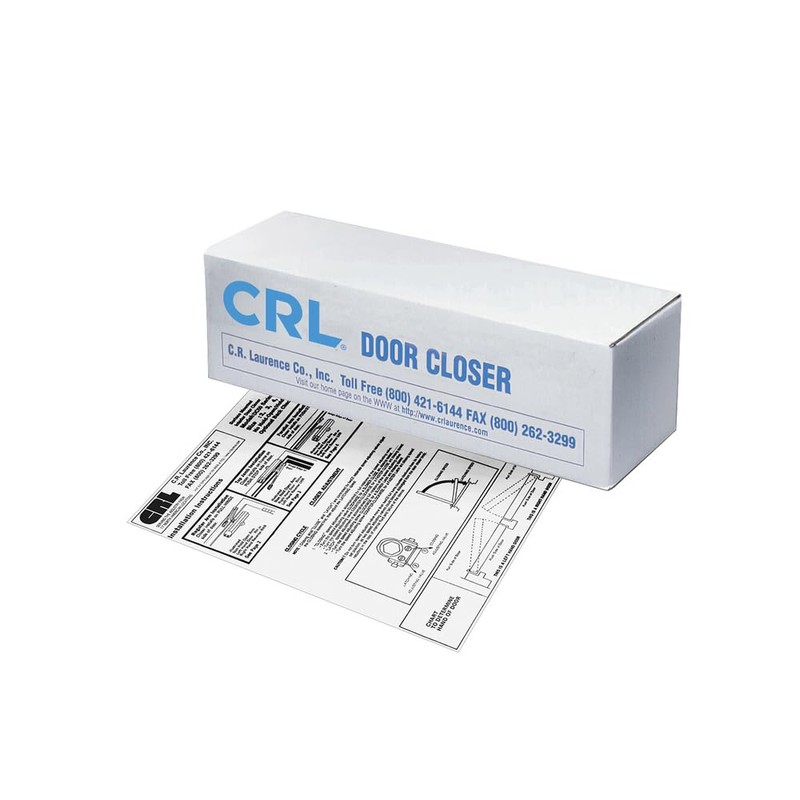 CRL DC55 Bronze Finish Size 5 Surface Mount Door Closer