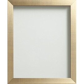 Frame Company Simpson Range Gold Picture Photo Frame, 12x10 inch *Choice of Sizes and Colours* Fitted with Real Glass