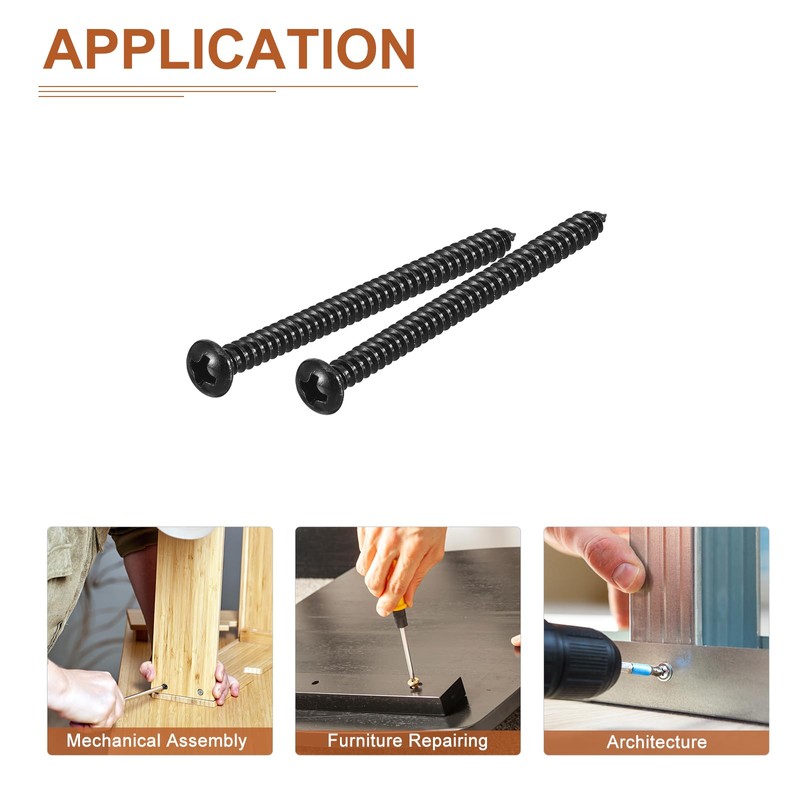 DTGN #8x2" Phillips Pan Head Self-tapping Screw - 25Pack -