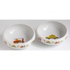 Pottery House Easy to Scoop Bowl, Working Car, White, 5.2