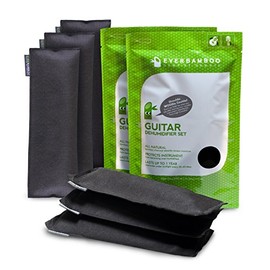 Ever Bamboo Guitar Dehumidifier Bag Set w/Natural Bamboo Charcoal (3 x 50 g) (2)