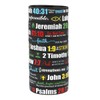 kilofly 12-Pack Christian Bible Verse Silicone Wristbands Scripture Bracelets