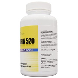 Berberine 520 mg I 90 Capsules High Dose I 100% Vegan I Premium Quality
