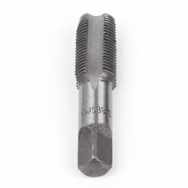 CNBTR Silver 4 Flute 3/8 BSP Bearing Steel Hand Tap Pipe Thread Tap for Machining Pipe Thread