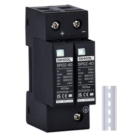 DIHOOL solar pv überspannungsschutz, 2P 40KA 800V dc überspannungsschutz, blitzschutz Surge Protector
