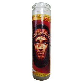 Precious Head of Jesus Christ Perfumed Pillar Candle