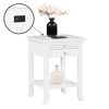 Convenience Concepts American Heritage Logan End Table with USB Ports