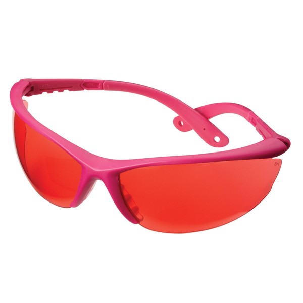 Champion Shooting Glasses with Ballistic Pink Open Frame (Rose Lens)