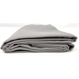 Microfibre Towel, Large 130x75cm Quick Drying for Gym, Camping, Swimming, Travel, Yoga, Beach, Holiday, Highly Absorbent, Compact Lightweight (Grey, 130 x 75cm)