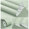 Dimoon Wallpaper78.7"x17.7" Green Peel and Stick Wallpaper Light Green Contact