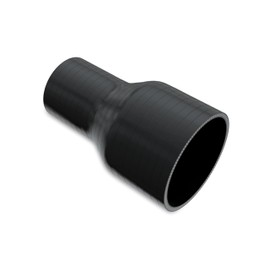 Straight Reducer Silicone Hose - 1.5" ID to 2" ID, 3"(76mm) Length Reducer Silicone Coupler Hose, 4-Ply Reinforcement Universal Straight Reducer Pipe for Automotive Use - Black