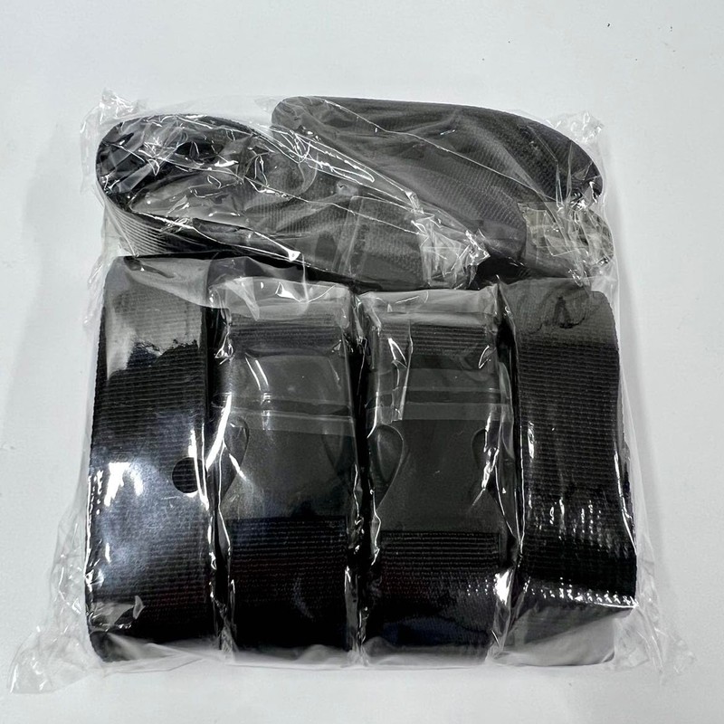 6Pcs Straps with Buckles, 47 inch Nylon Cinch Strap, Buckle
